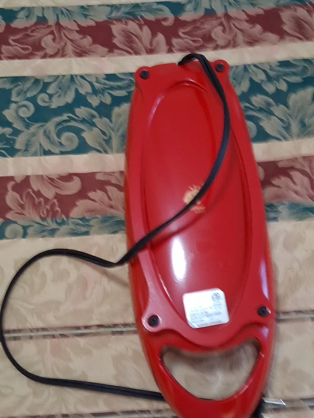 Red Electric Sandwich Maker / Grill